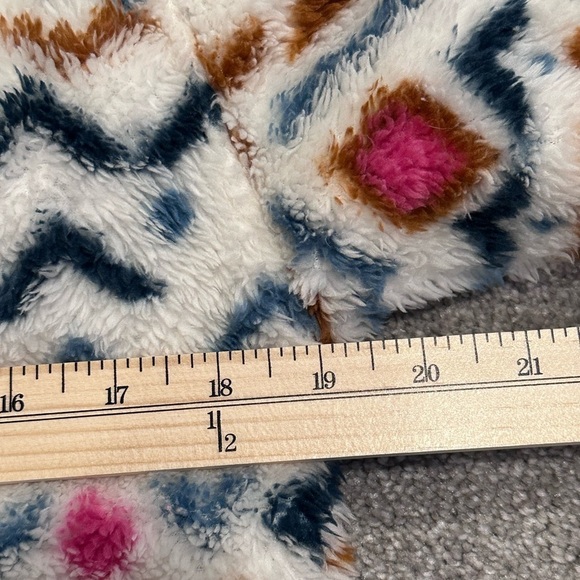 Eddie Bauer Women's Aztec Fleece Quarterzip Sweater Size Small Hiking Outdoor - Picture 12 of 12